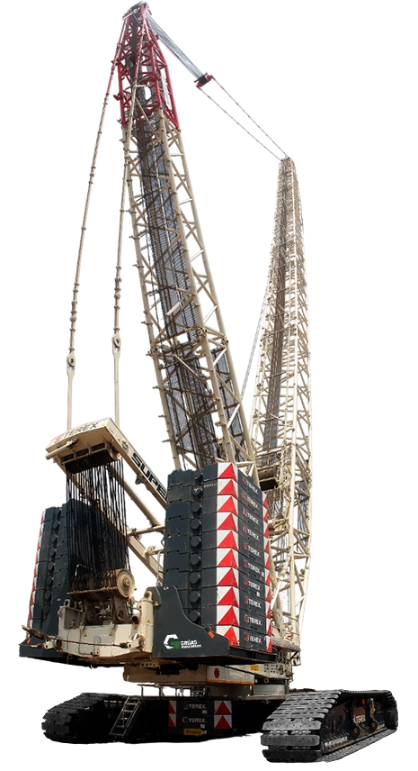 High-tonnage Superlift SL3800 crane 650 tons
