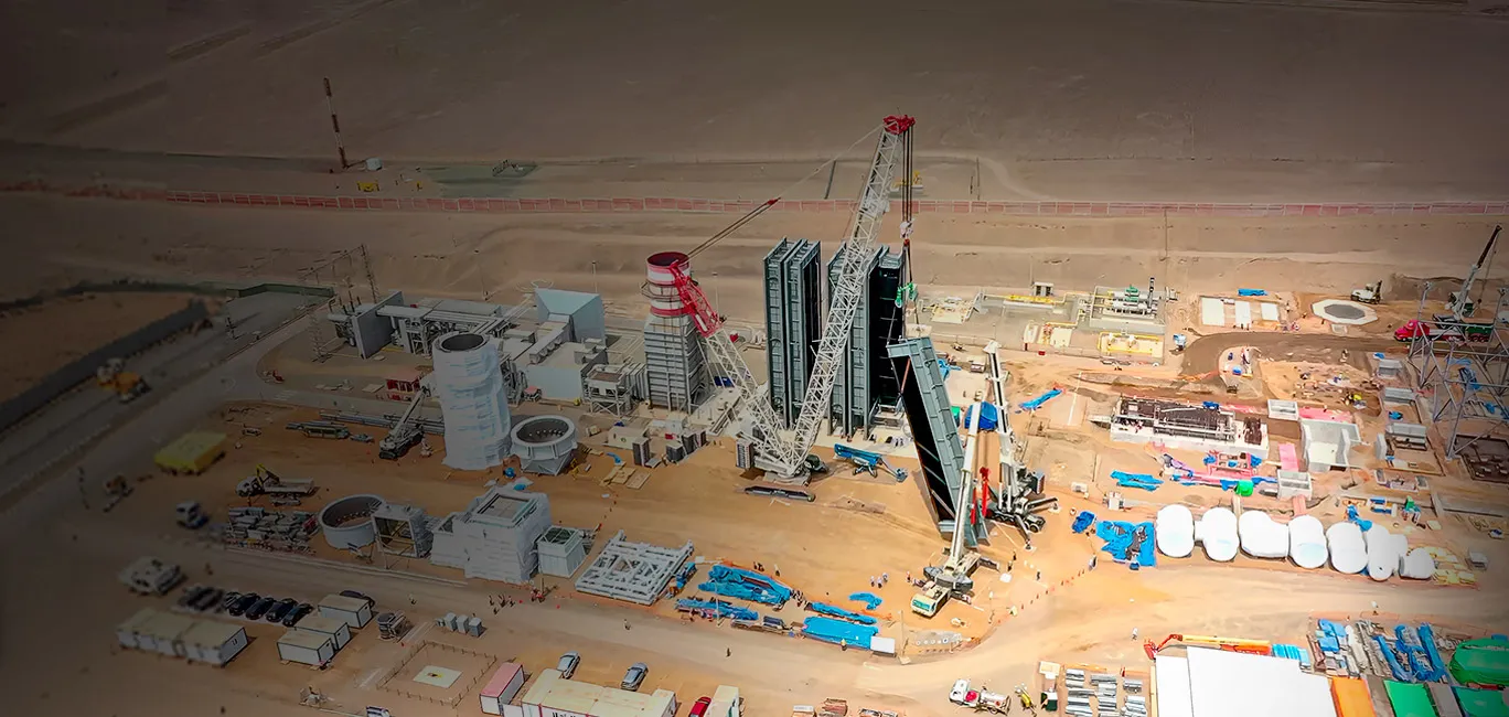 Heavy-duty cranes