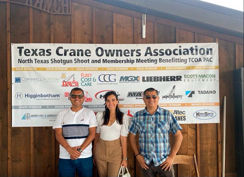 Members of the Texas Crane Owners Association
