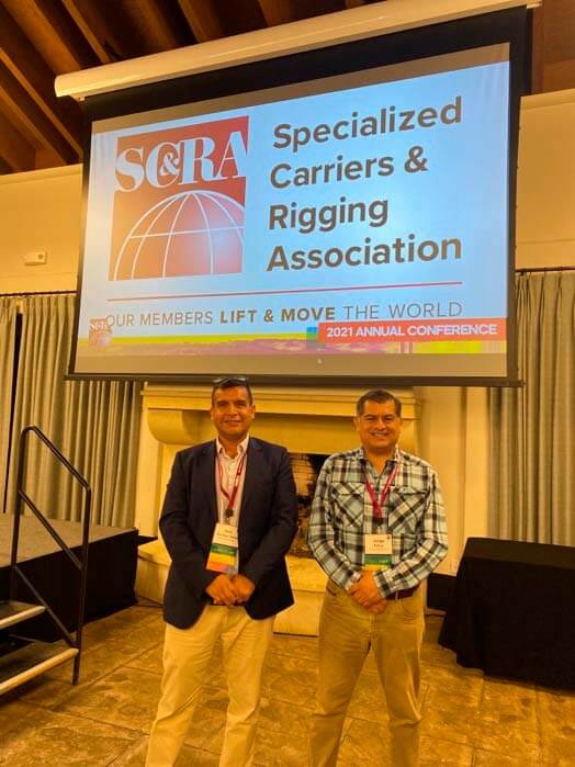 Grúas y Maniobras in SC&RA (Specialized Carriers & Rigging Association)