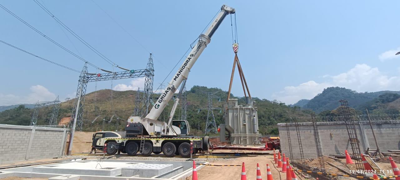 Transporte e instalación de transformador - San Ramon, Central Campas